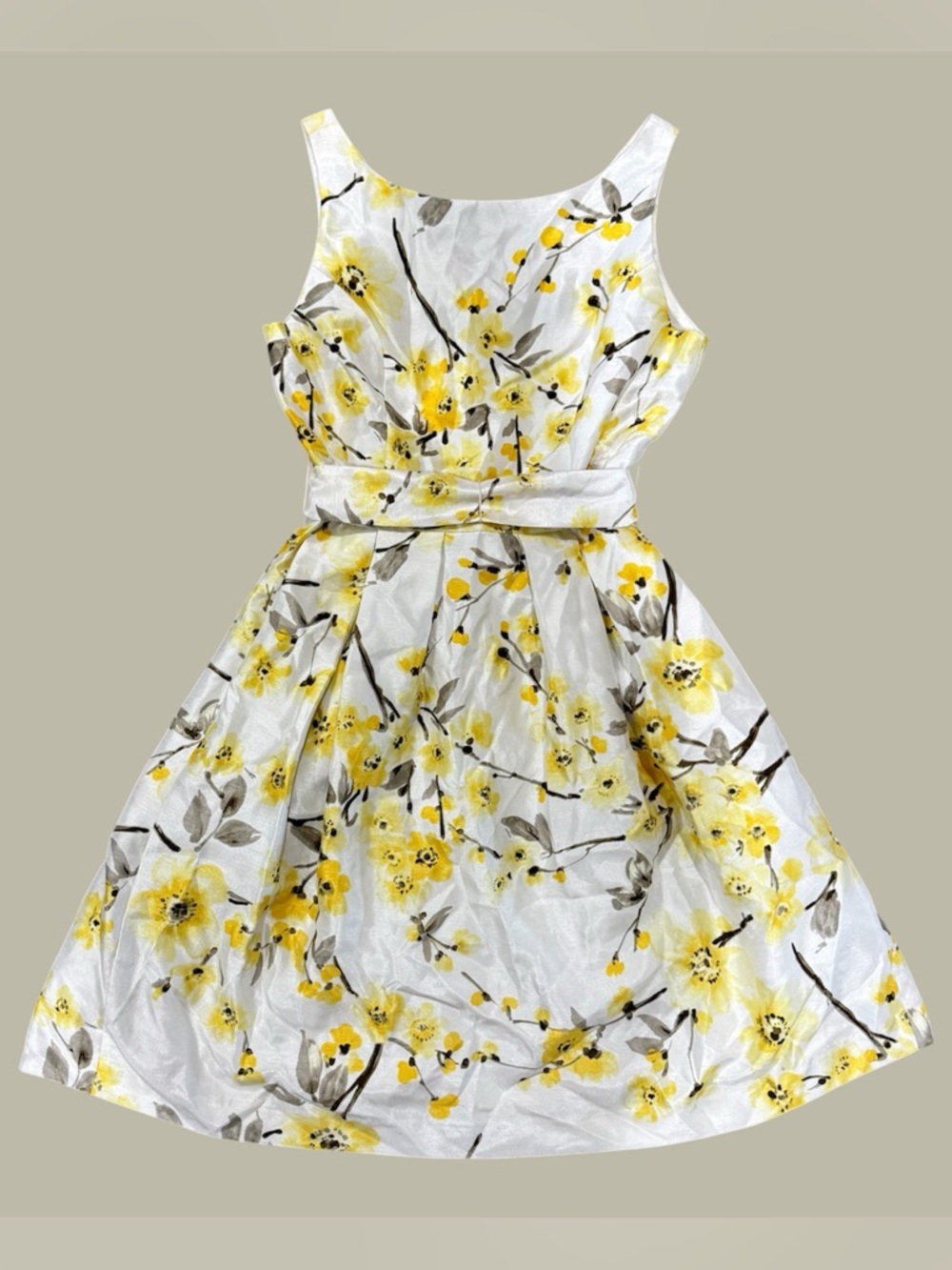 Jessica Howard Floral Fit & Flare Dress Size 8 Pockets
